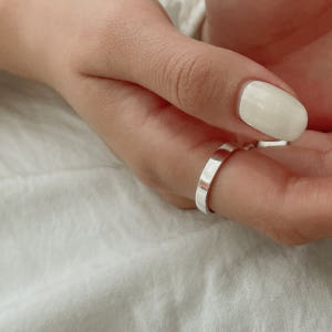 2~4mm 실버999 평반지 순은 플랫반지 심플 데일리 기본 민자반지 가... 솔직 후기 | 실사용자 리뷰 분석 - 상품 이미지 2
