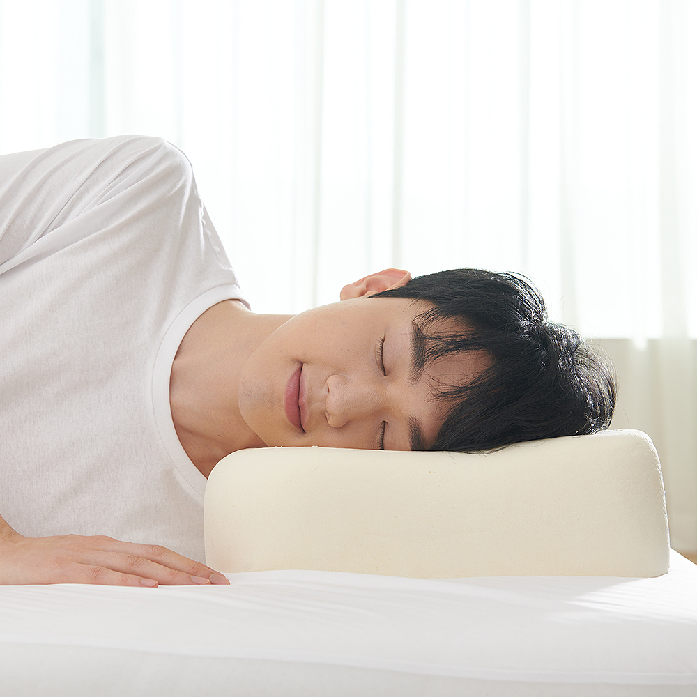 옆으로자는베개 어깨편한 옆잠 일자목 낮은 경추목베개