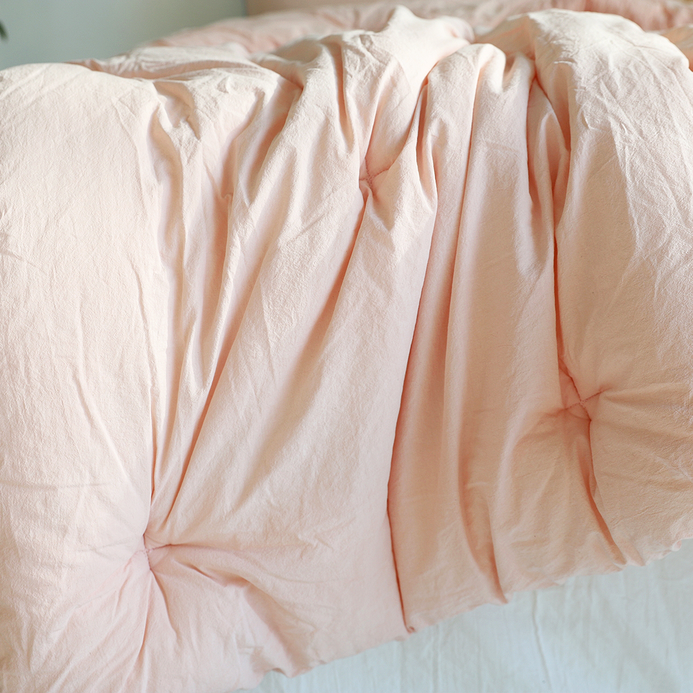 쿠에뜨 순면차렵 알러지케어 먼지없는이불 뮤 80수 피그먼트이불