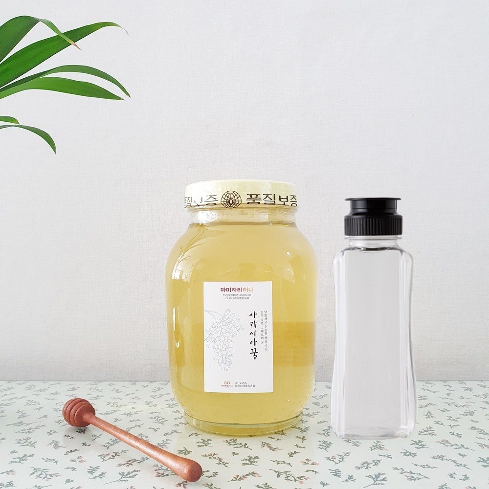 아카시아꿀 마미자리허니 국내산 꽃꿀 100% 벌꿀 2.4kg - 상세 이미지 5