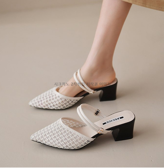 225-255 키로하 5cm 스틸레토 스트랩 뮬 블로퍼 2color 상세 이미지 15
