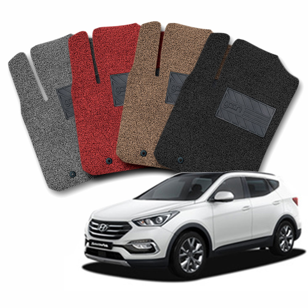 가온 자동차 코일매트 확장형 1열+2열 카매트 싼타페 DM