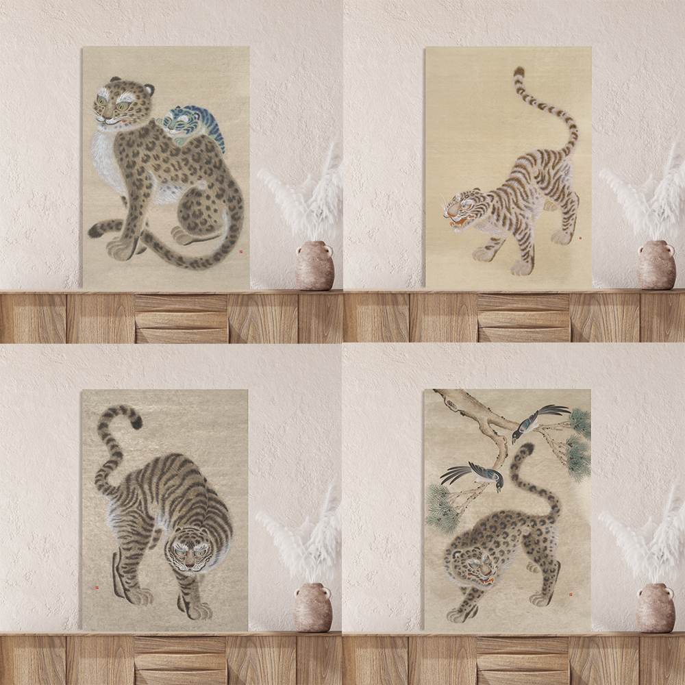 지민선 액자테이블 접이식 밥상 테이블 모란도 700사이즈 30cm다리 손잡이