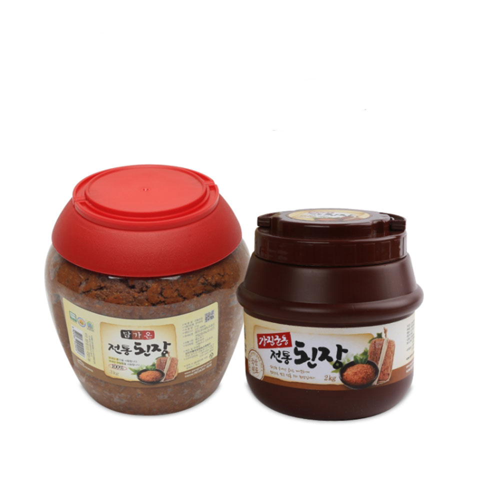 시골집 된장 3kg/한정식의고장 전라도 강진 옛날 재래 방식 시골 전통 촌 깊은장맛 - 상품 이미지