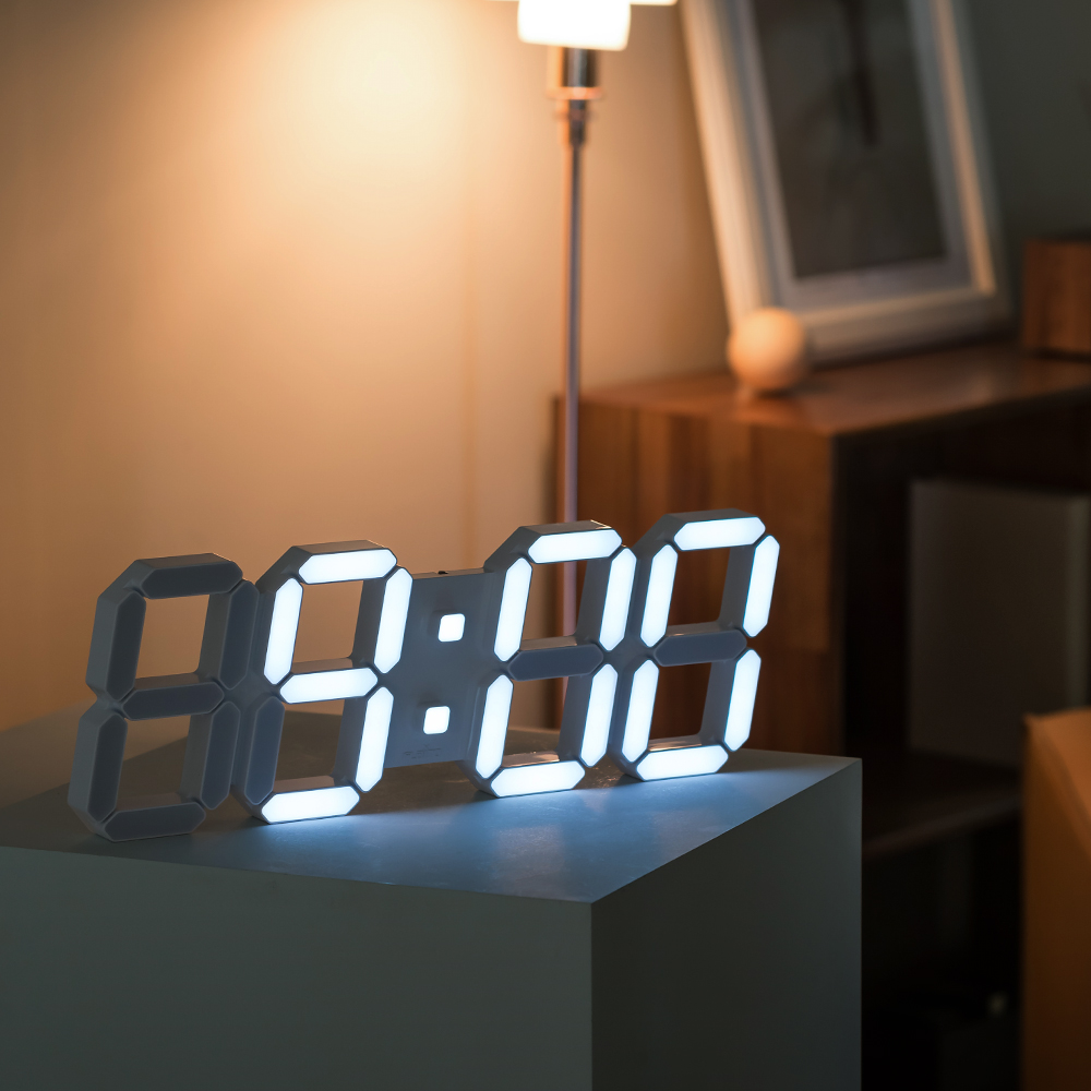 플라이토 3D LED 인테리어 벽시계 시즌5 퓨어 LG전구 38cm - 상세 이미지 3
