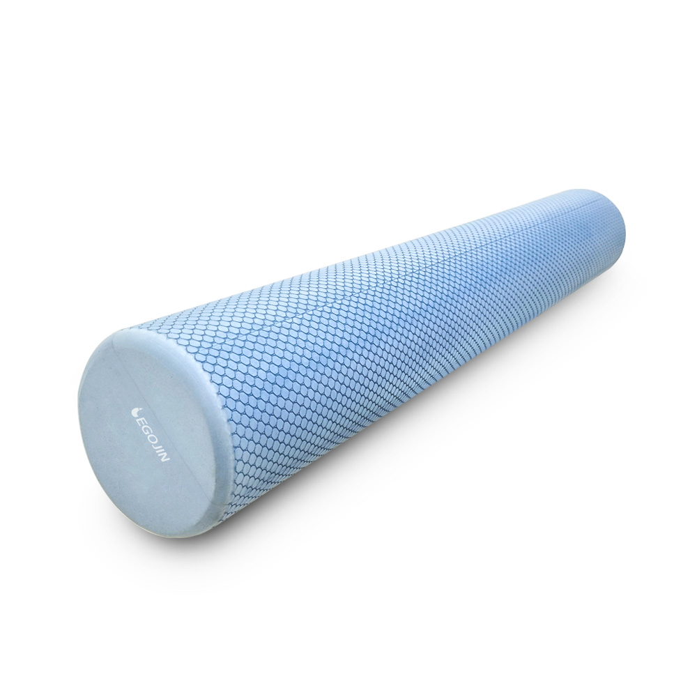 이고진 폼롤러 소프트 근육마사지 EVA 90cm, 소프트블루