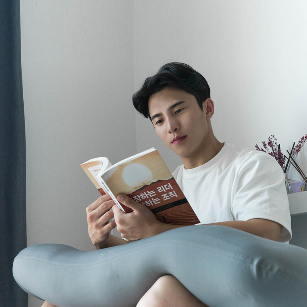 통째로 빨아쓰는 모찌바디필로우 큰 긴 대형베개 꿀잠숙면기절 - 상세 이미지 4