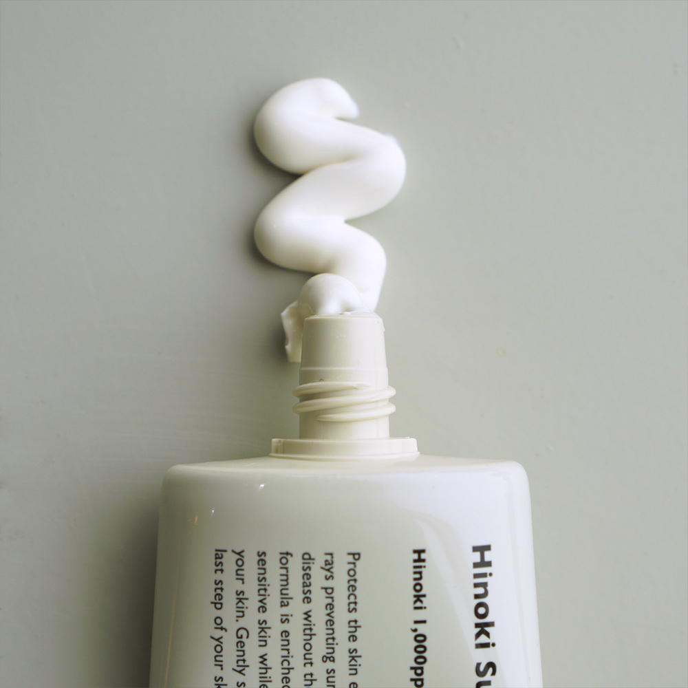 [끈적임제로] 히노키 선스크린 선크림 50ml - 상세 이미지 3