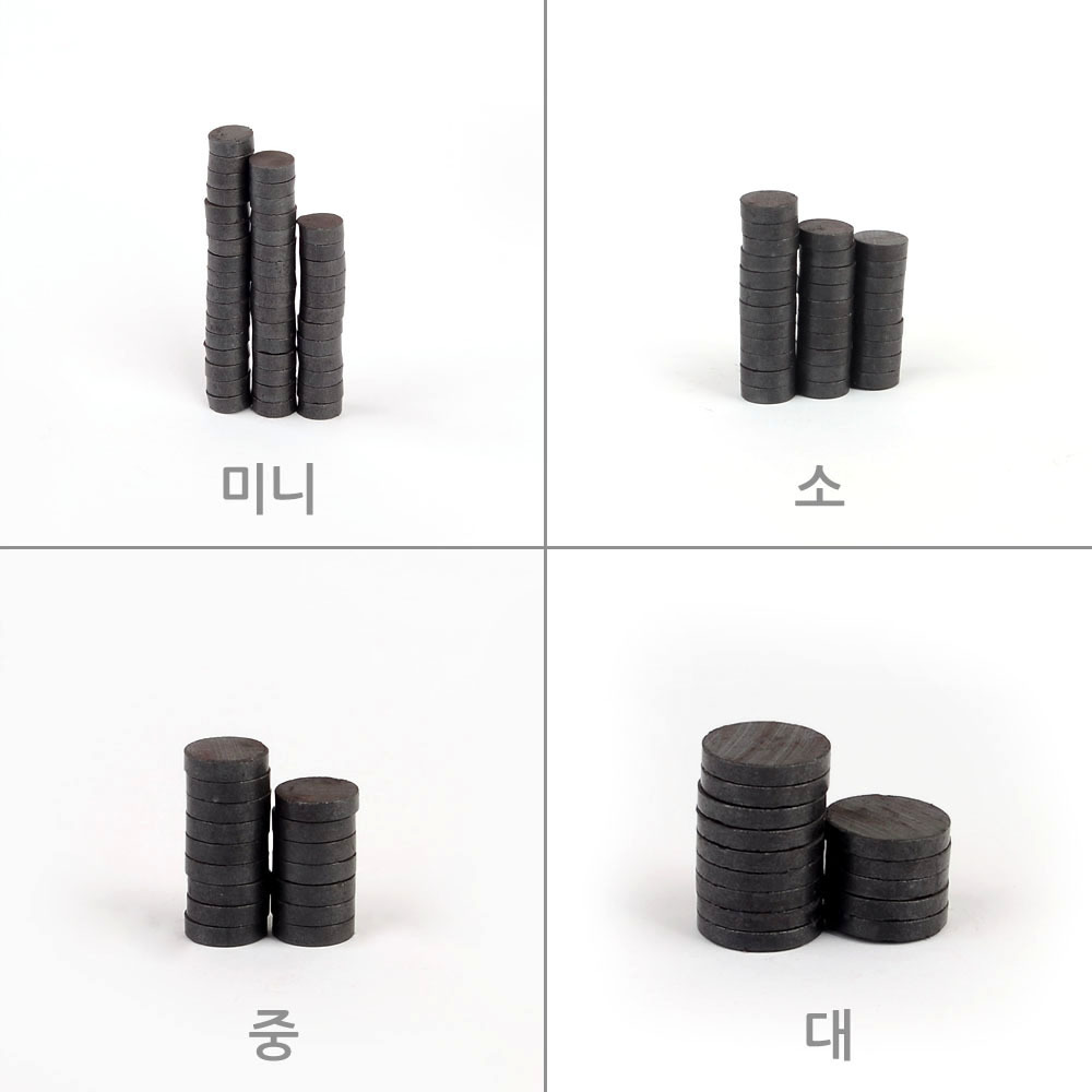 동전자석 동그란 냉장고 문 자석 - 상세 이미지 2