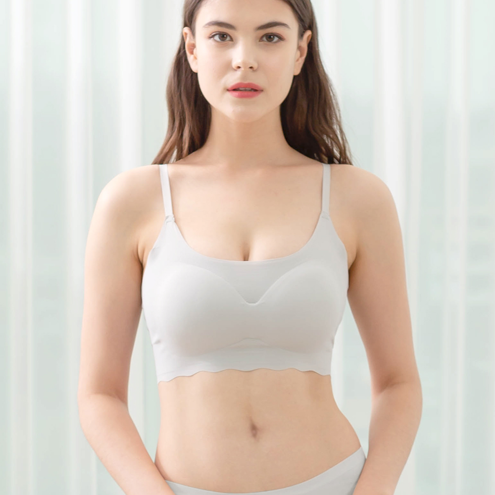 [1+1] 365핏브라-퓨징끈브라 노와이어 핑크2, 2XL - 상세 이미지 2
