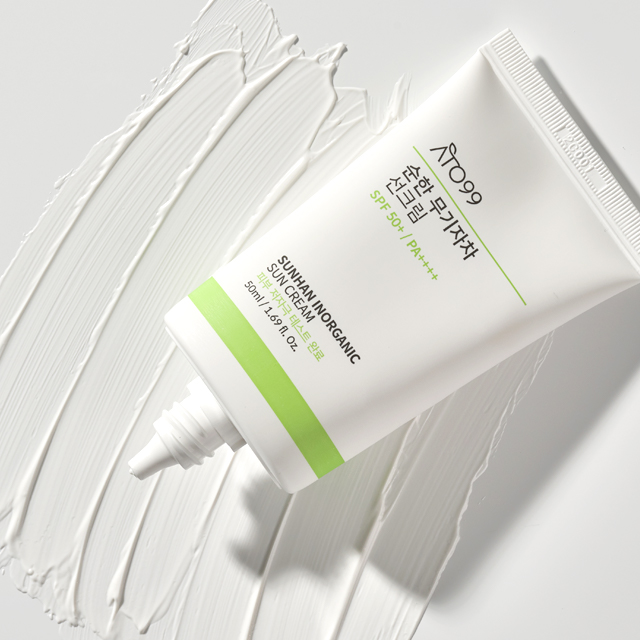 아토99 순한 무기자차 선크림 눈시림자극 백탁없는 톤업 썬크림 SPF50 50ml, 5개 이미지 4