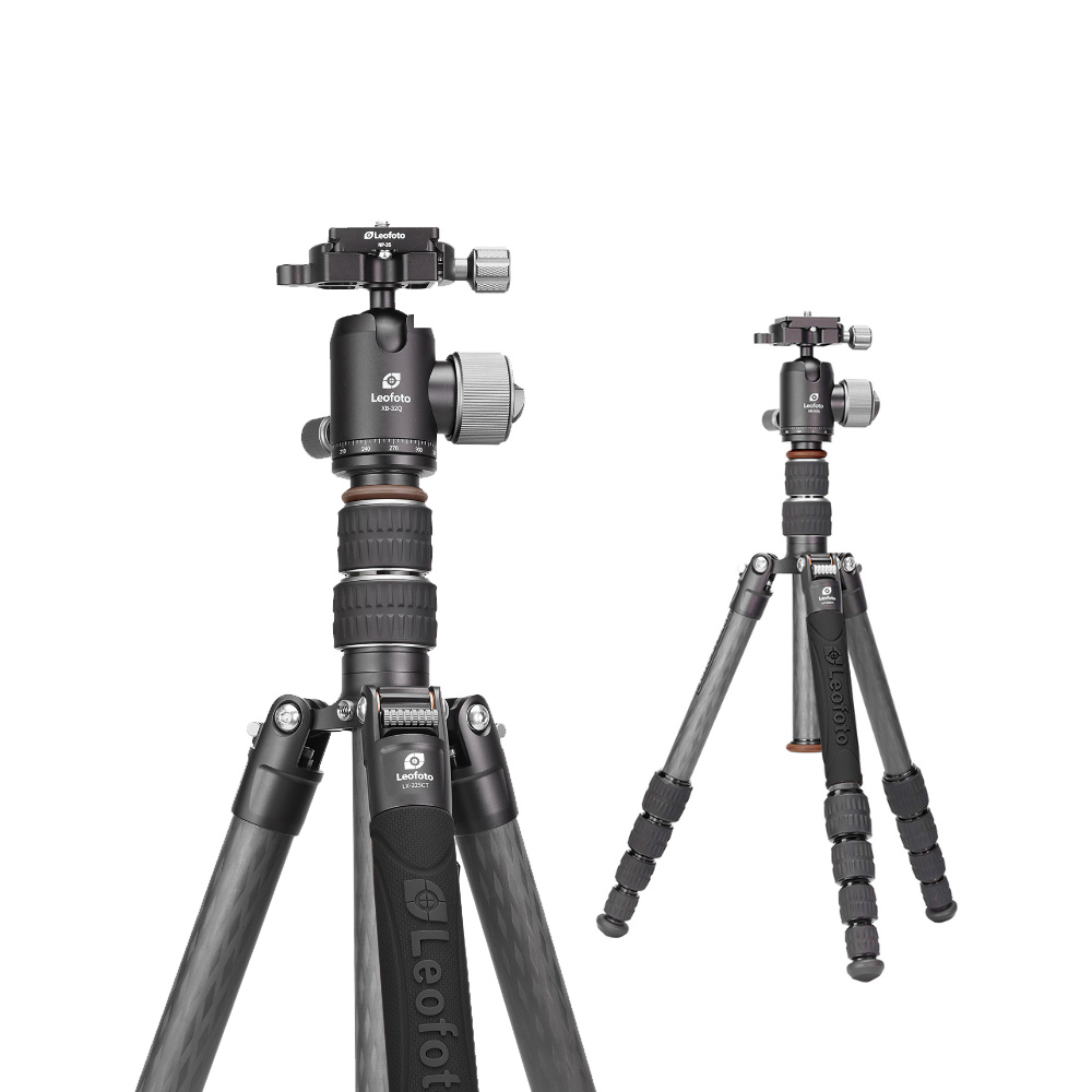 레오포토 LX-225CT+XB32Q 카본삼각대 어반 0 시리즈 블랙 - 상세 이미지 2