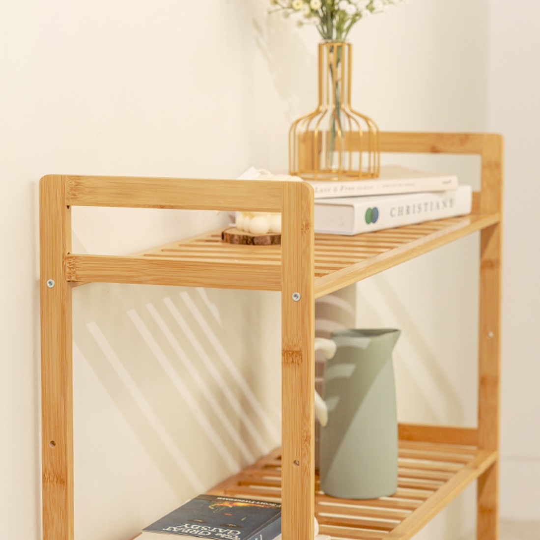 화분 테이블 소품 테이블 장식 창가 테이블 소파 틈새 선반