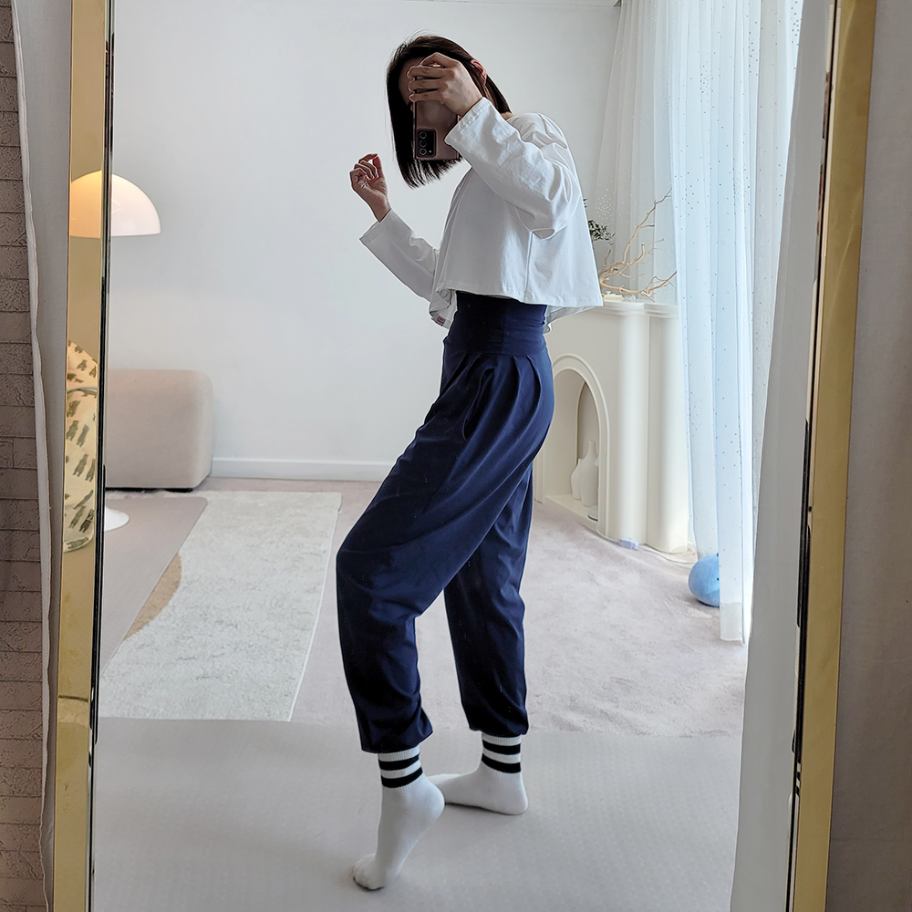 더수 맘 애슬레저룩 조거팬츠 요가바지 실내복 운동복 - 상세 이미지 2