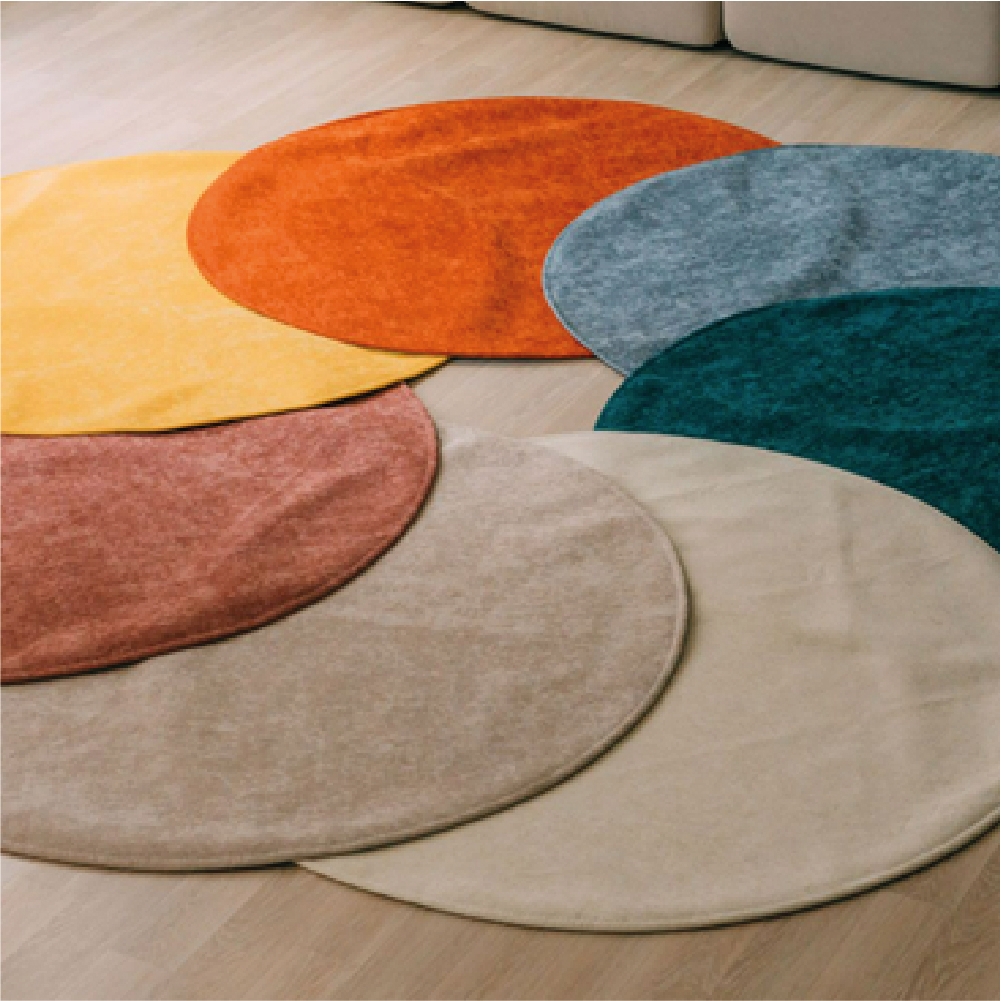 방수 원형 러그 바닥 미니 원형카페트 170