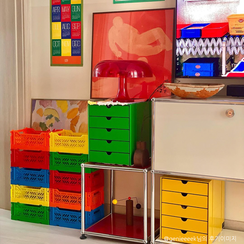 아이카사 폴딩박스 S red - 상세 이미지 3