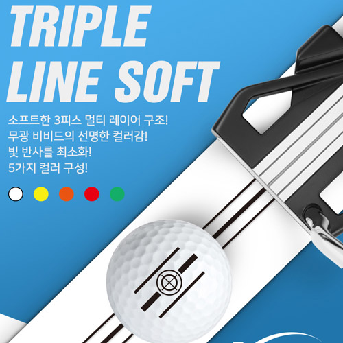 엑스페론 비비드 소프트 3피스 칼라 골프공 1다즌 12구 - 상세 이미지 2