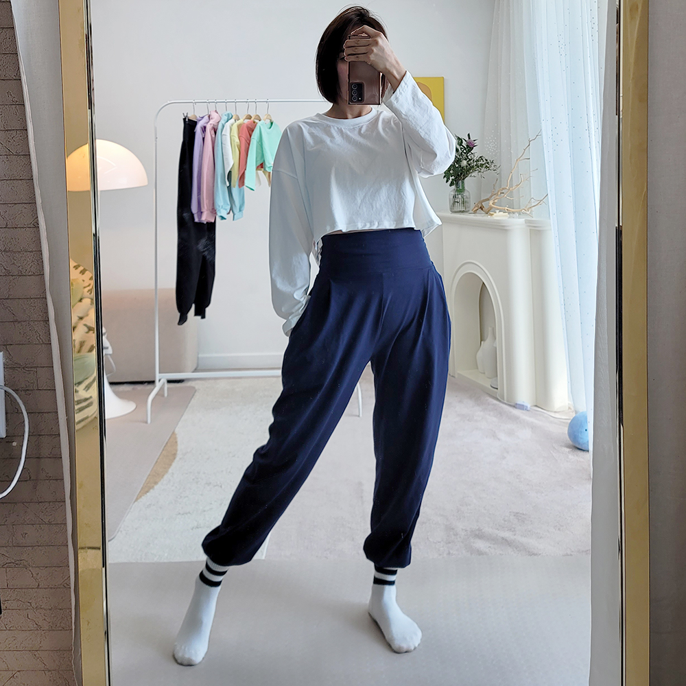 더수 맘 애슬레저룩 조거팬츠 요가바지 실내복 운동복 - 상품 이미지