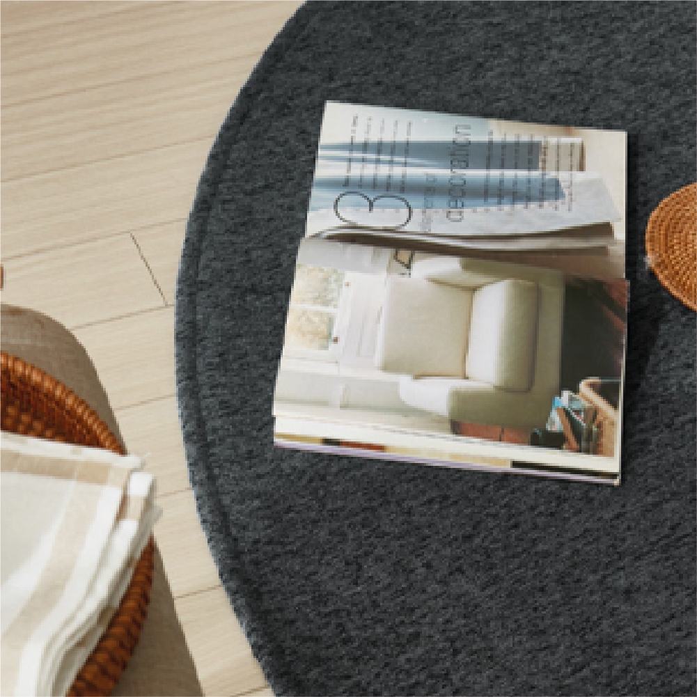 방수 원형 러그 바닥 미니 원형카페트 170