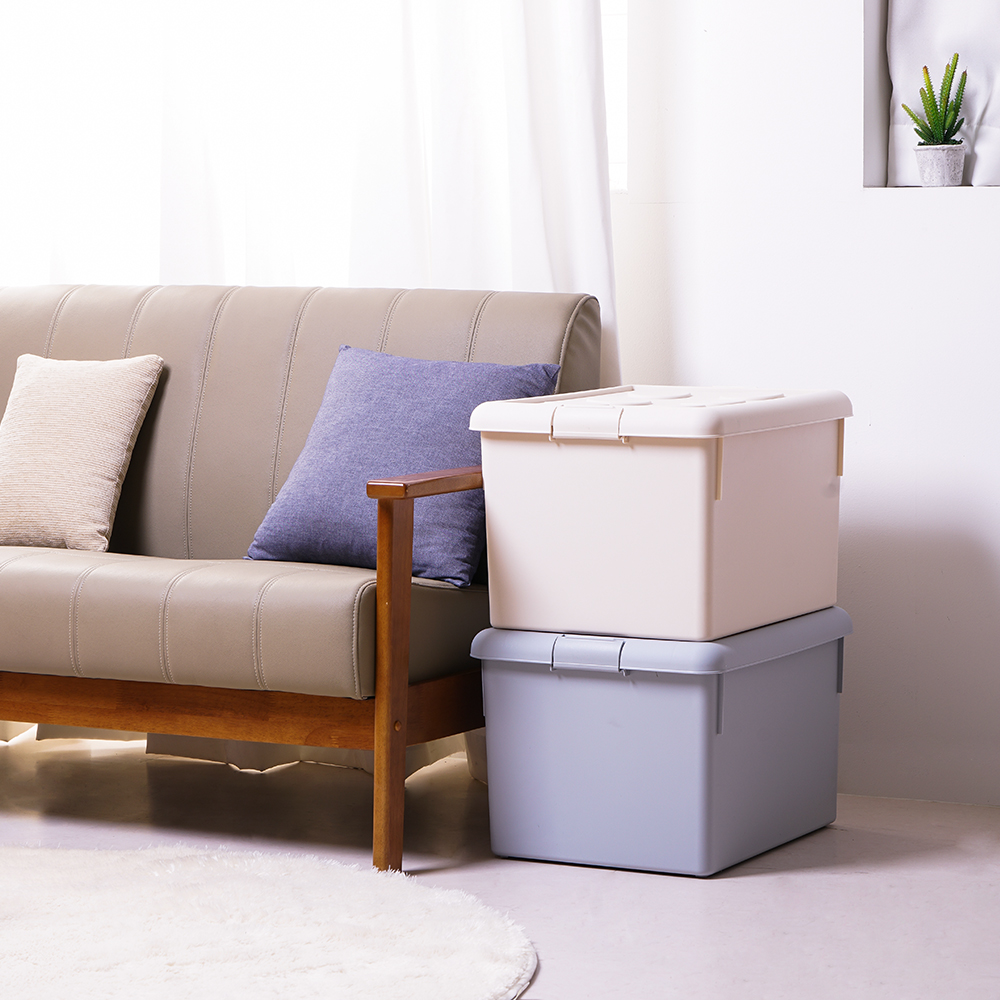 [네이버 단독컬러] 프랑코 리빙박스 62L 4개세트 수납 옷정리함 대형