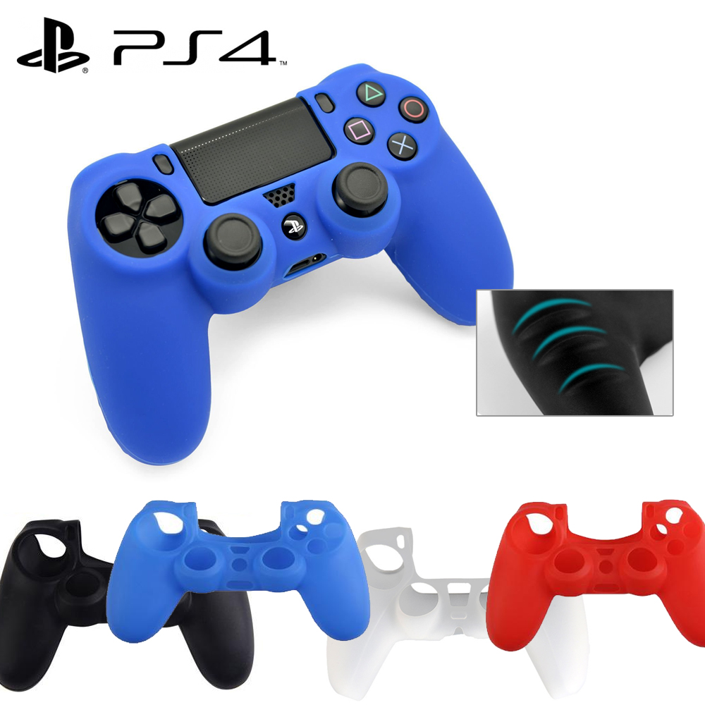 듀얼쇼크4 커버 PS4 플스4 컨트롤러 실리콘 케이스 - 상품 이미지