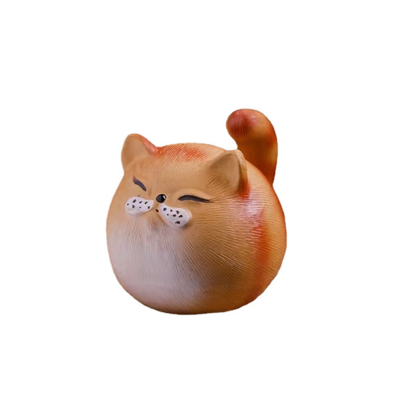귀여운 고양이 냐옹이 자사 차총 다우 다도 소품 - 상세 이미지 4