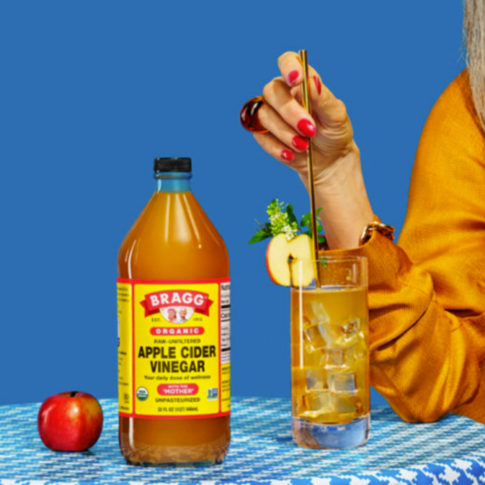 브래그 정식 수입 천연 발효 유기농 사과 초모 식초 발사믹 소스 드레싱 비니거 글레이즈