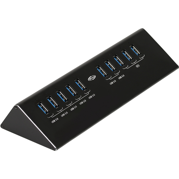 강원전자 넷메이트 USB3.0 10포트 유전원 충전 허브 NMU-H37PN - 상세 이미지 2
