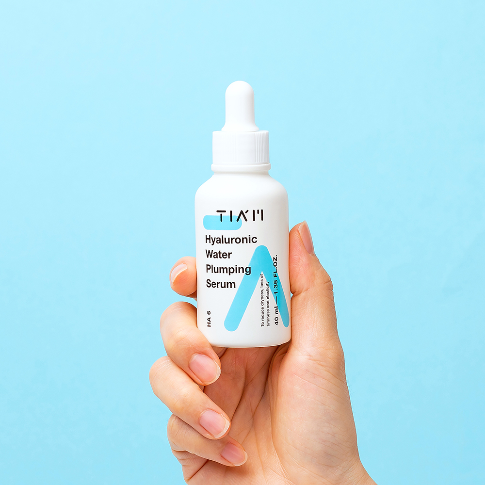티암 히알루론산 워터 플럼핑 세럼 40ml / 속건조개선 물광 수분 진정 에센스 - 상품 이미지