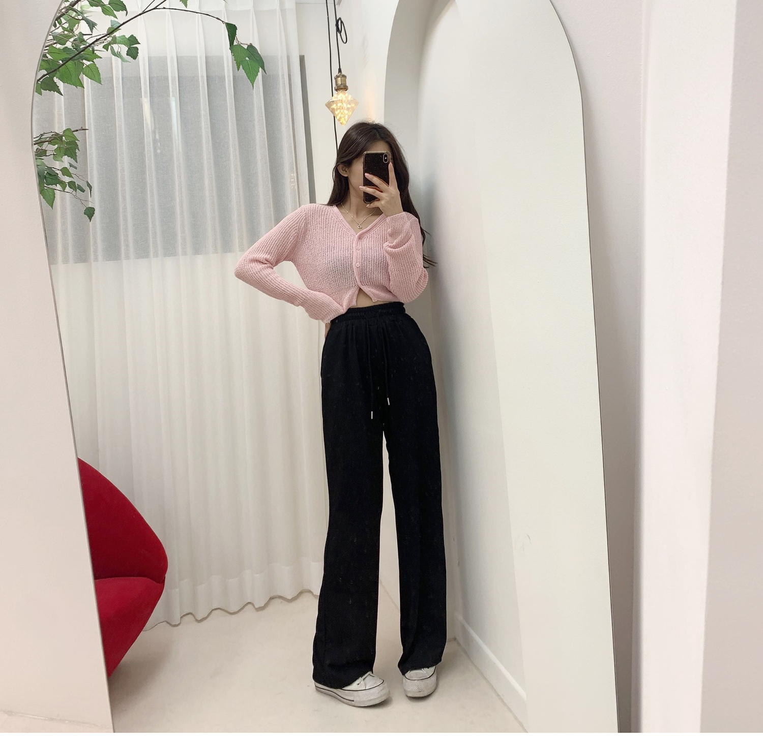 레모나 Y넥 베이지 가디건 [무료배송] 상세 이미지 29