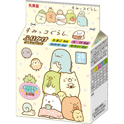 마루미야 스밋코구라시 캐릭터 후리카케 50g 20개입 - 조미료·육수 - 하카타몰