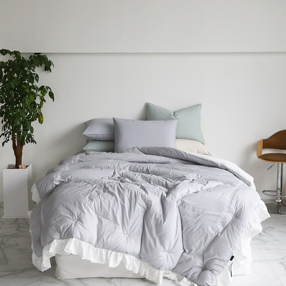 신혼차렵이불 송화침장 호텔식 포플린 고밀도 까사 사계절이불