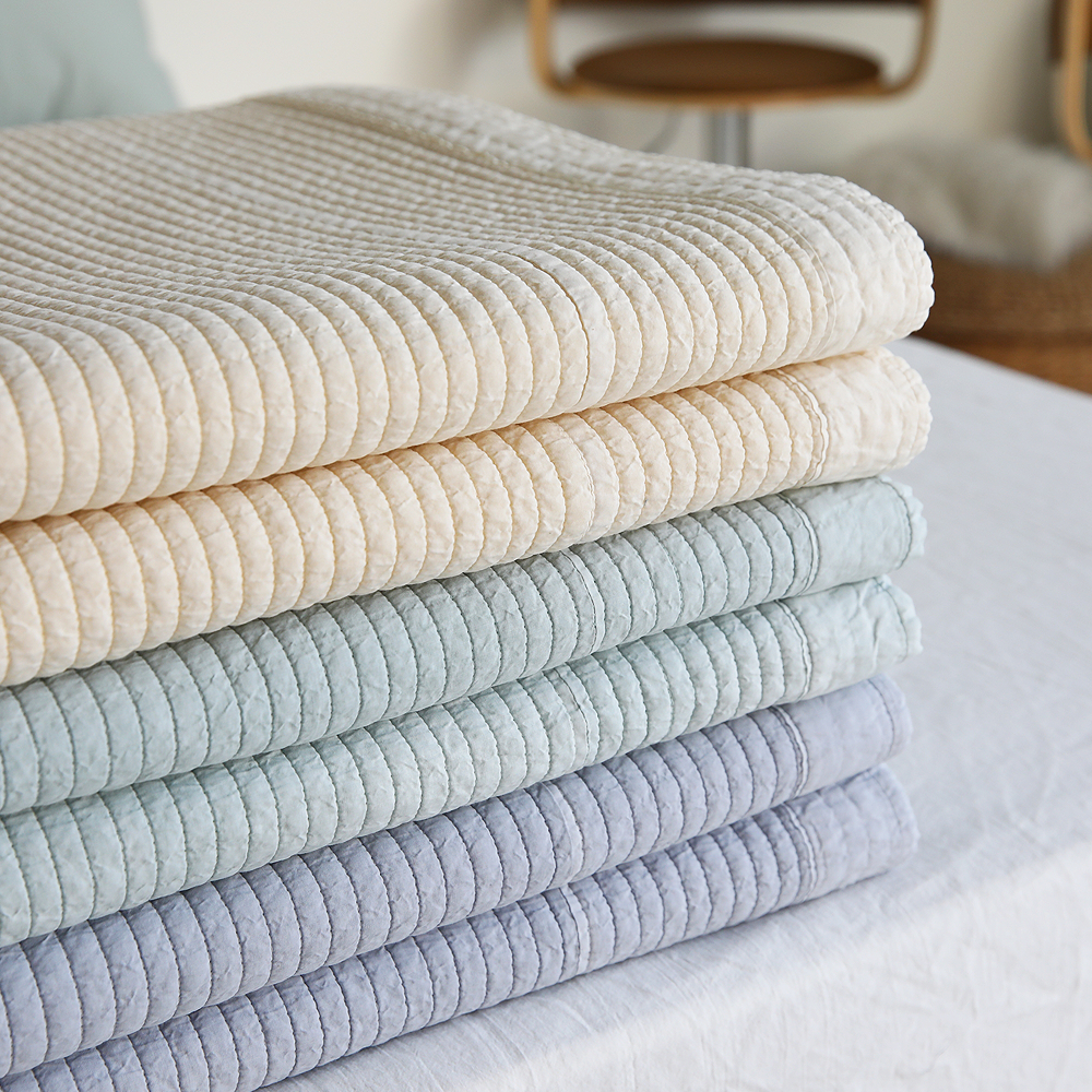 사계절침대패드 송화침장 고밀도 까사 양면 워싱 줄누비패드