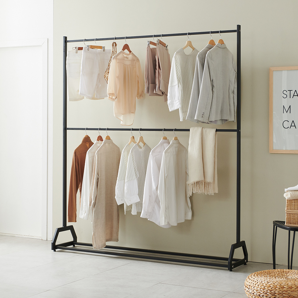 빌트라인 와이드 행거 1800 철제 스탠드 옷걸이