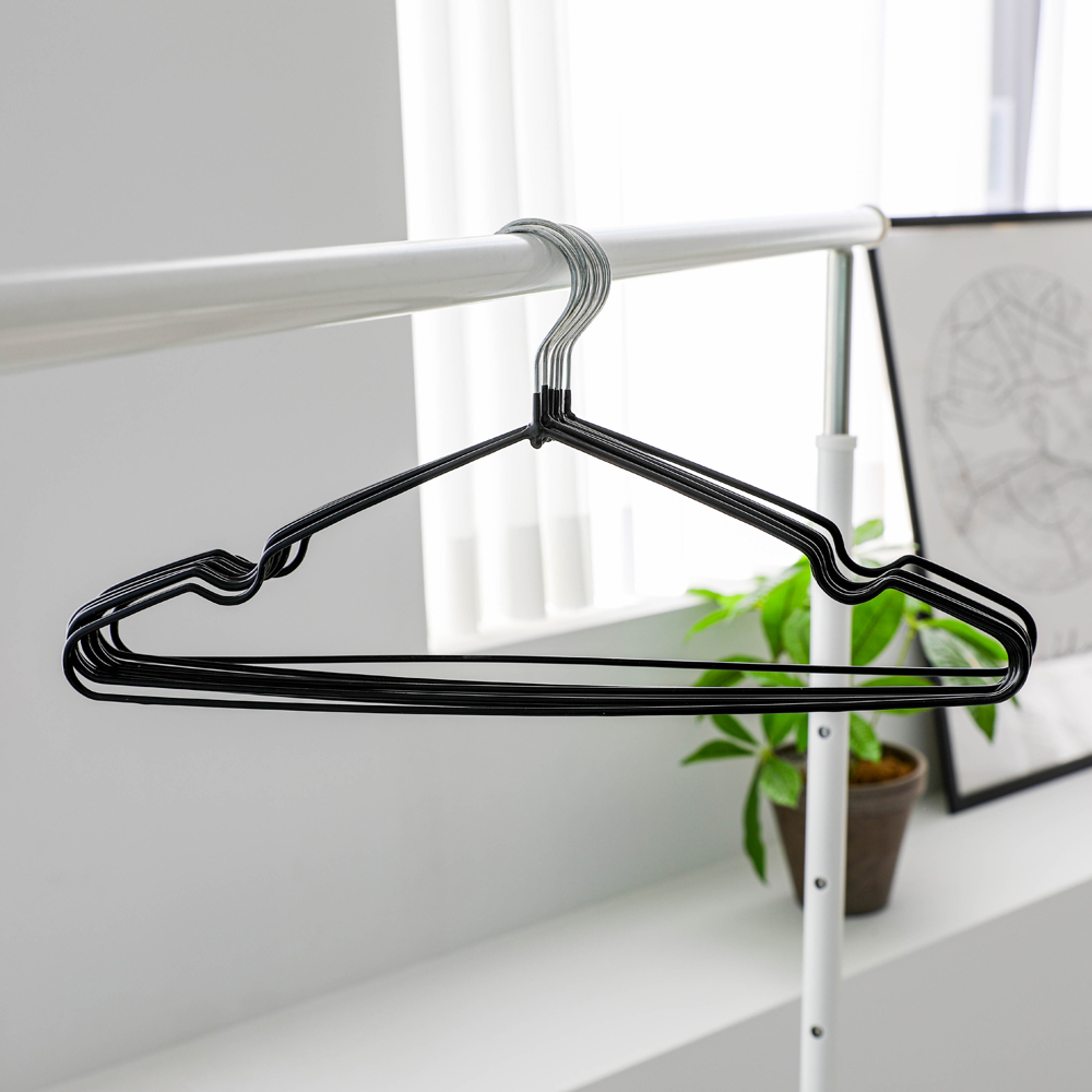 슬림 논슬립 옷걸이 미끄럼방지 정장 어깨끈 걸이 100p