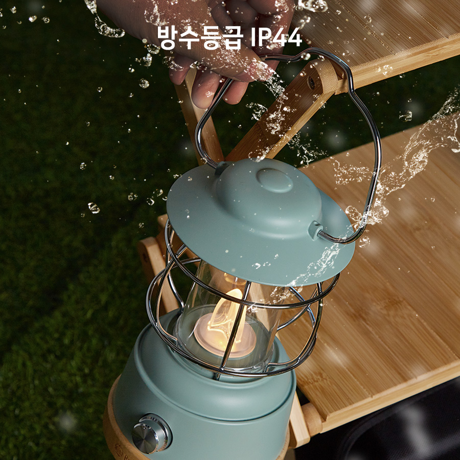 브리즈문 감성 캠핑 LED 랜턴 조명 등 램프 호롱불 배터리 미포함 - 상세 이미지 4