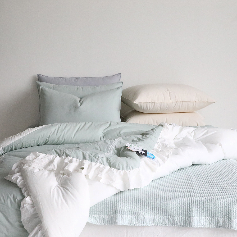 신혼차렵이불 송화침장 호텔식 포플린 고밀도 까사 사계절이불