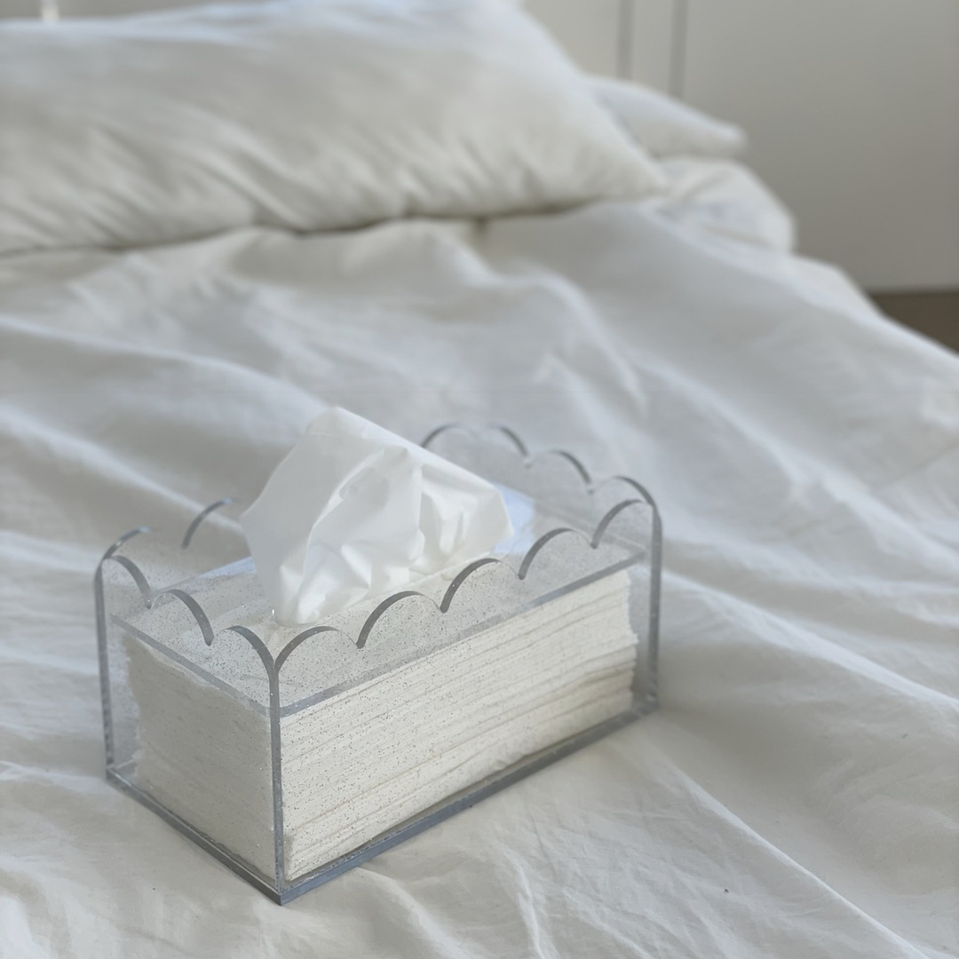 하이오즈 아크릴 각티슈 케이스 휴지 화장지 티슈 커버