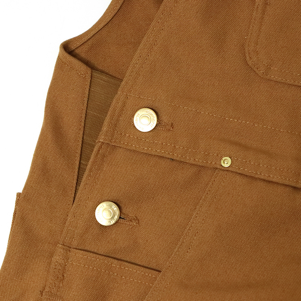 칼하트 오버롤 데님 멜빵바지 작업복 - 상세 이미지 3