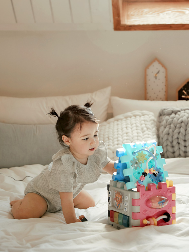 하베브릭스 국민육아템 6in1 변신큐브 감각발달 터미타임 아기장난감 제품 이미지