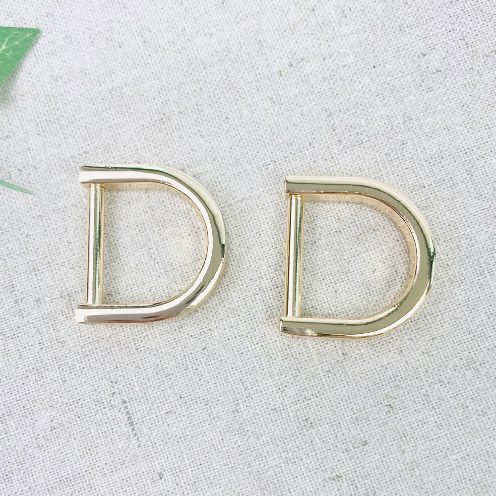 NEW) 20mm D링 디링 가방고리 가방부자재 (2개) - 나사분리형 - 상세 이미지 3