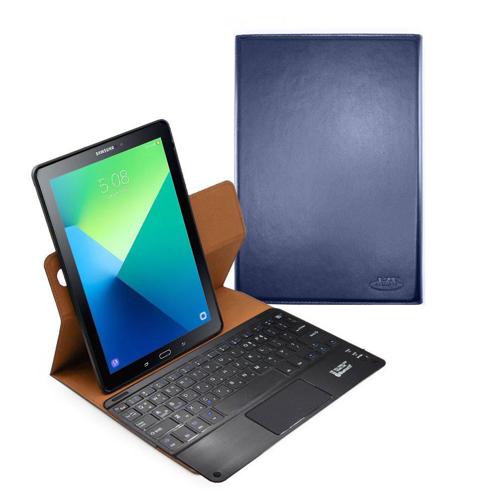 [갤럭시탭A6 10.1 (with S pen)] AZA 터치패드 블루투스 키보드 케이스 p580/p585