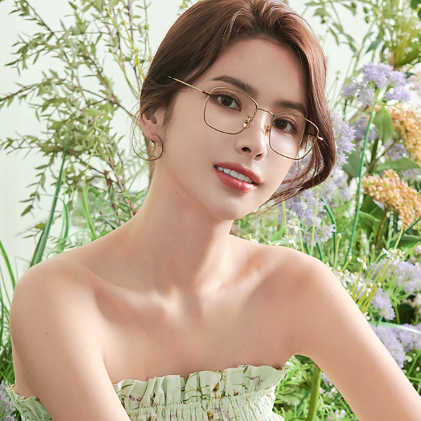티타늄 안경 테 시력보호 자외선 블루라이트 차단 남자 여자 패션 사각 - 상세 이미지 2