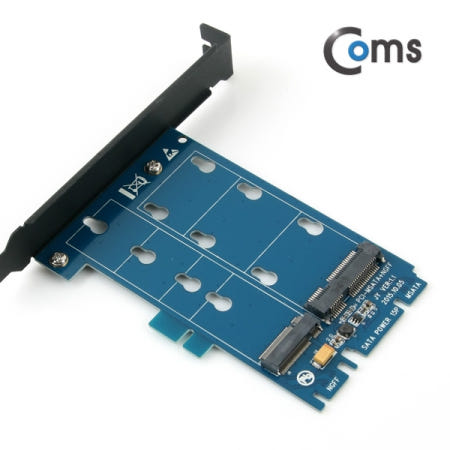 [IB956]  Coms SATA 변환 카드(mSATA+M.2), PC 브라켓