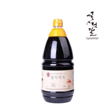 [꽃젓갈] 멸치 액젓 1.8L/ 무첨가 만능 요리수 국간장 포항 꽃멸치 생멸치 육젓 젖갈