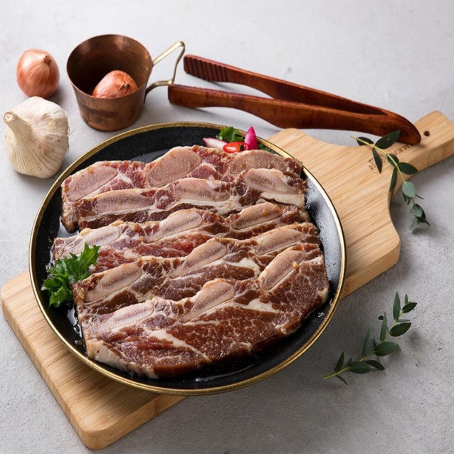 양념 la 갈비 밀키트 캠핑용 양념 소 갈비살 1kg - 상세 이미지 3