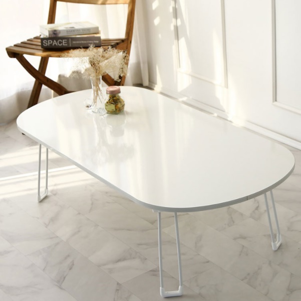 거실용 탁자 높은 소파 테이블 접이식좌식식탁 원형대리석테이블