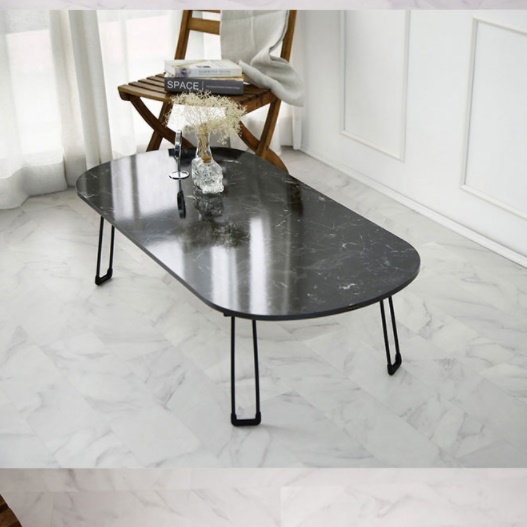 거실용 탁자 높은 소파 테이블 접이식좌식식탁 원형대리석테이블