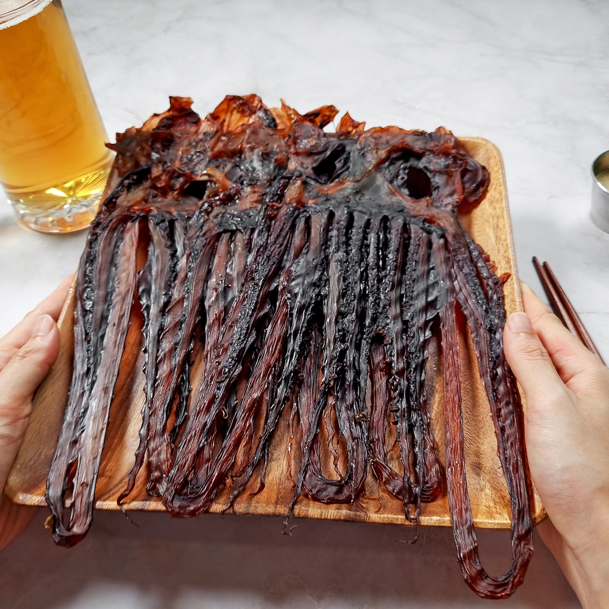 오징어다리 망족 대왕발 왕다리 오다리 맥반석 오징어 숏다리 포 문어 가문어통족 - 상세 이미지 5