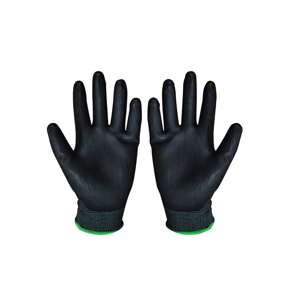 가드맨 코팅장갑 팜코팅 흑색L, 10켤레
